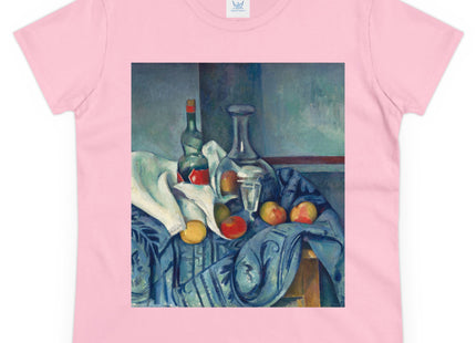 The Peppermint Bottle by Paul Cézanne Women's Midweight Cotton Tee