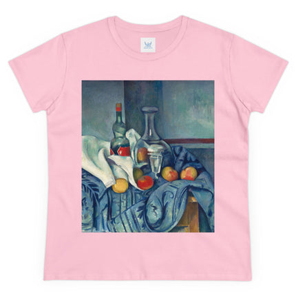 The Peppermint Bottle by Paul Cézanne Women's Midweight Cotton Tee