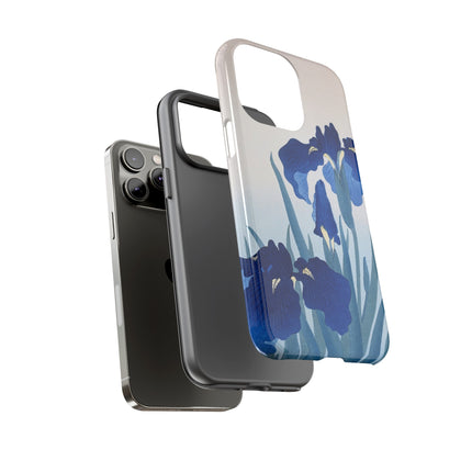 Iris Flowers by Ohara Koson Phone Cases