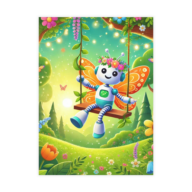 Robot Fairy Postcard Bundles (envelopes included) - Bundles of 10, 30, 50 Pieces