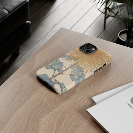Chrysanthemum Blossom by Keika Hasegawa Phone Cases