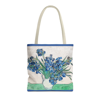 Irises by Vincent Van Gogh Tote Bag (AOP)