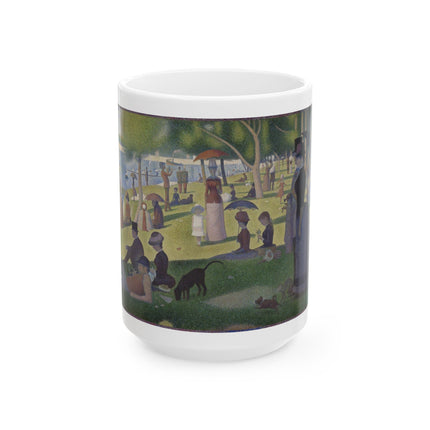 A Sunday on La Grande Jatte by Georges Seurat Ceramic Mug (11oz, 15oz)