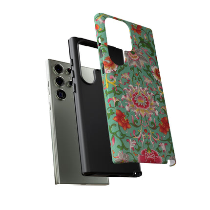 Colorful Floral Pattern by Owen Jones Phone Cases