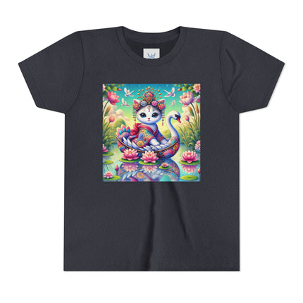 Geisha Kitten’s River Voyage Youth Short Sleeve Tee