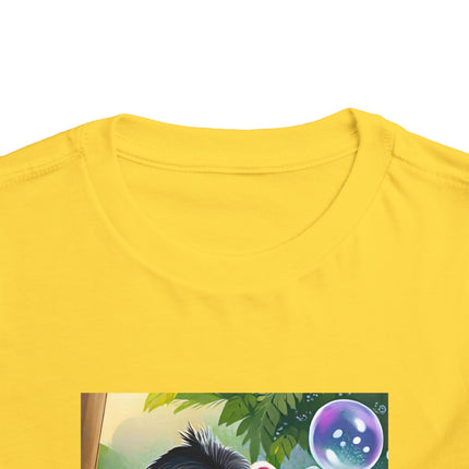 Bubble Magic in the Jungle Toddler Short Sleeve Tee