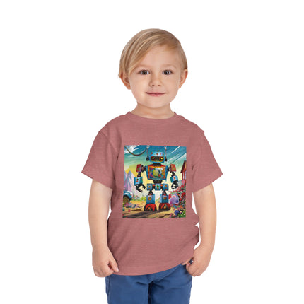 The Rusty Robot Toddler Short Sleeve Tee
