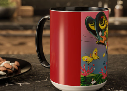 Flight Of Easter Delight Colorful Mugs (11oz, 15oz)