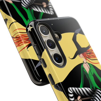 A Witch’s Moonlit Flight Phone Cases