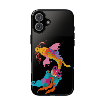 Golden Koi Phone Case – Lucky Swim & Vibrant Fortune