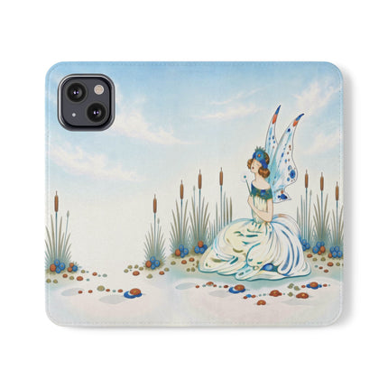 🧚🦋 The Jeweled Wing Fairy Flip Case – Art Deco Fairy Fantasy