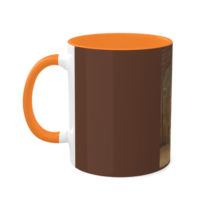 A Buddhist Lama at a Feast at Pemionchi Monastery by Vasily Vereshchagin Colorful Mugs, 11oz