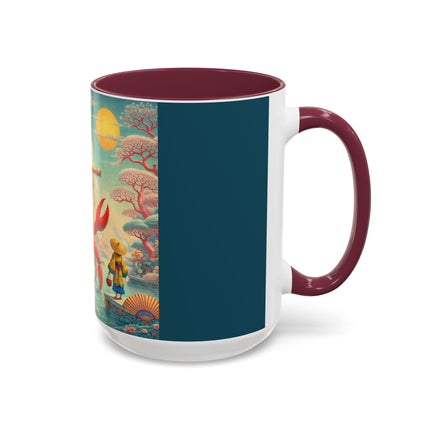 The Celestial Crab Navigator Colorful Mugs (11oz, 15oz)