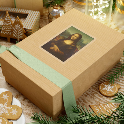 Mona Lisa by Leonardo da Vinci Kiss-Cut Stickers (4 Sizes)
