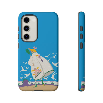 Seaside Wanderer Phone Case – Whimsical Charm & Coastal Delight