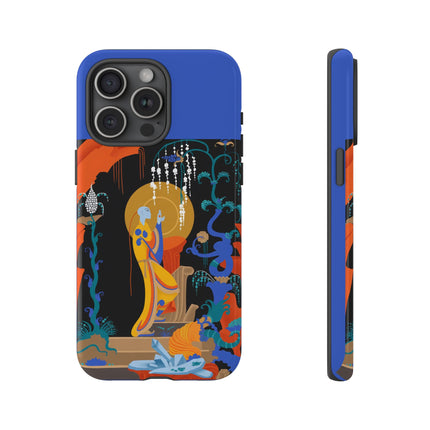 Mystic Oracle Phone Case – Sacred Glow & Eternal Grace