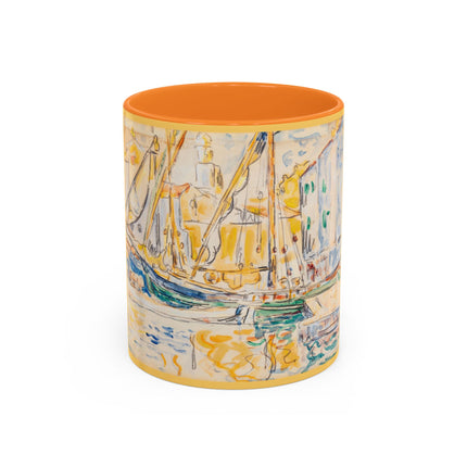 Saint-Tropez by Paul Signac Colorful Mugs (11oz, 15oz)