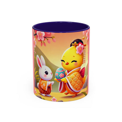 Whimsical Springtime Exchange Colorful Mugs (11oz, 15oz)