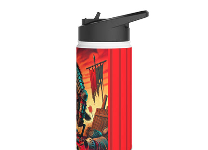 The Cunning Scavenger Stainless Steel Water Bottle, Standard Lid