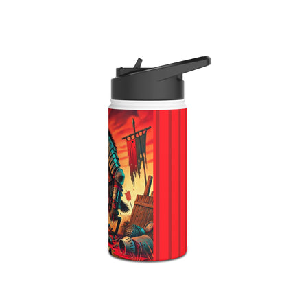 The Cunning Scavenger Stainless Steel Water Bottle, Standard Lid