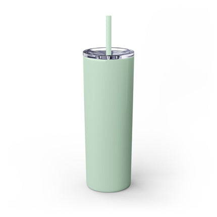 Costume de Yacht by George Barbier Skinny Tumbler with Straw, 20oz