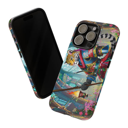 Cyberpunk Leopard Phone Cases