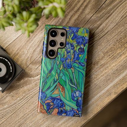 Irises by Vincent Van Gogh Phone Cases