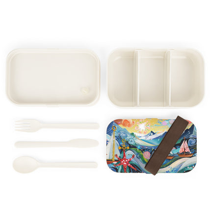 Nautical Patterns Bento Lunch Box