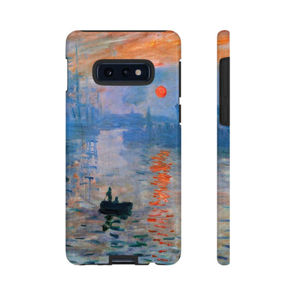 Sunrise by Claude Monet Phone Cases