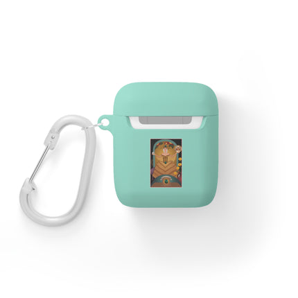 June & Pearl, Alexandrite AirPods Case — Gem Series by Sofia Chiostri