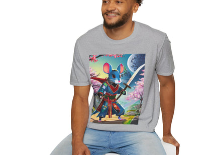 Cyber Samurai Rat Softstyle T-Shirt