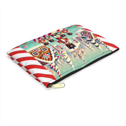 Nutcracker Candy-Striped Adventure Accessory Pouch