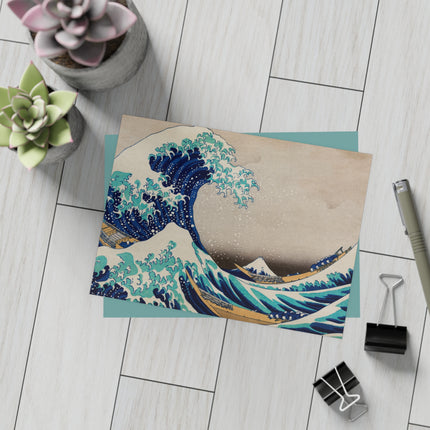 The Great Wave off Kanagawa by Katsushika Hokusai Postcards (envelopes included) - Bundles of 10, 30, 50 Pieces