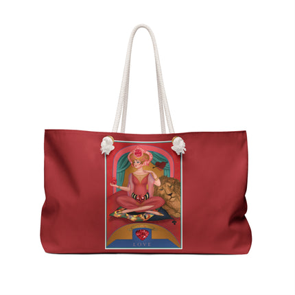 July & Ruby (from the Gem Series) by Sofia Chiostri Weekender Bag
