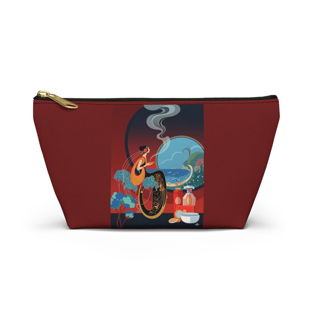 Golden Day Serenade Cosmetic Bag – Elegant Harmony & Sunlit Grace