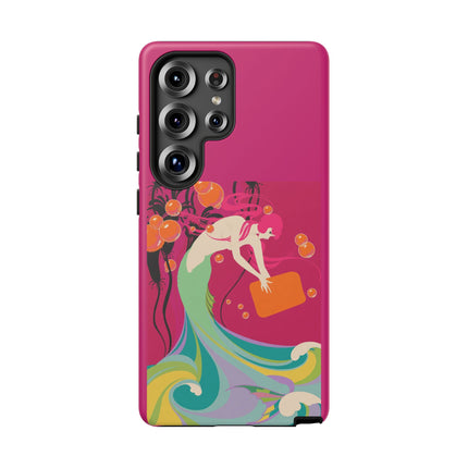 Mermaid Dive Phone Case – Vibrant Waves & Playful Elegance