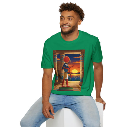 Ra Egyptian Sun God T-Shirt – Ancient Power & Sunset Majesty