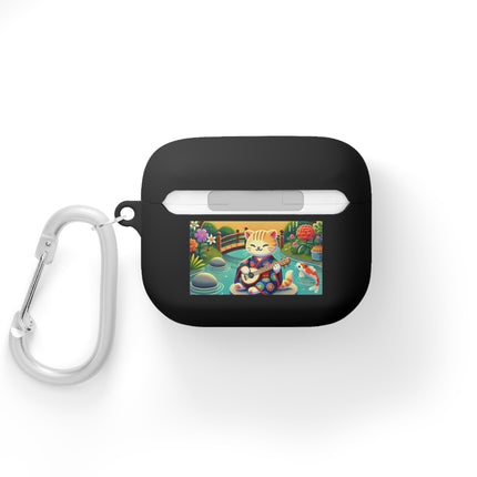 Melodic Kitten by the Koi Pond AirPods and AirPods Pro Case