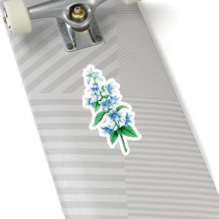 Bellflower botanical illustration by Pierre-Joseph Redouté Kiss-Cut Stickers (4 Sizes)