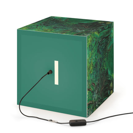 Route en forêt by Raoul Dufy Light Cube Lamp