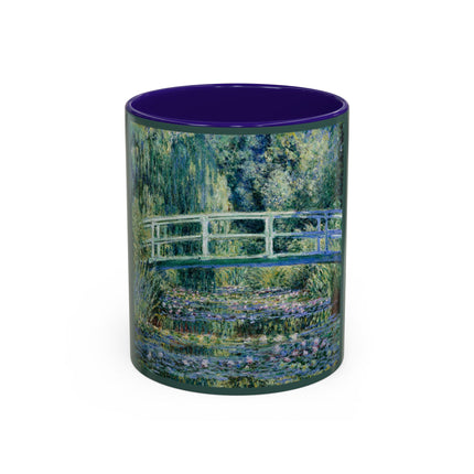 Water Lilies and Japanese Bridge by Claude Monet Colorful Mugs (11oz, 15oz)