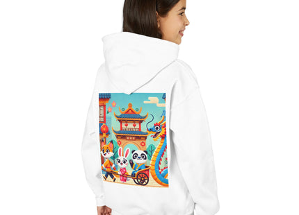 Lantern Street Dragon Parade Youth Heavy Blend Hooded Sweatshirt