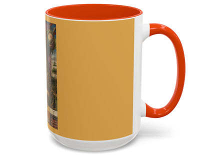 Madonna and Child by Carlo Crivelli Colorful Mugs (11oz, 15oz)