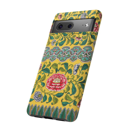 Chinese Floral Illustration by Owen Jones Phone Cases