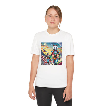 Cyber Punk Robots Youth Competitor Tee
