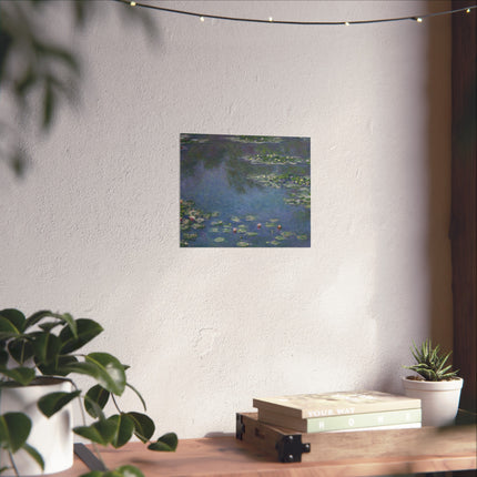Water Lilies by Claude Monet Matte Horizontal Posters