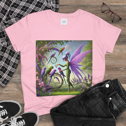 Lavender-Winged Fairy Cotton Tee
