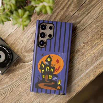 Halloween Night at the Haunted House Phone Cases