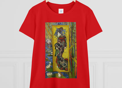 Courtesan (after Eisen) by Vincent van Gogh Women's Midweight Cotton Tee