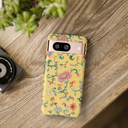 Flower Illustration by Owen Jones Phone Cases